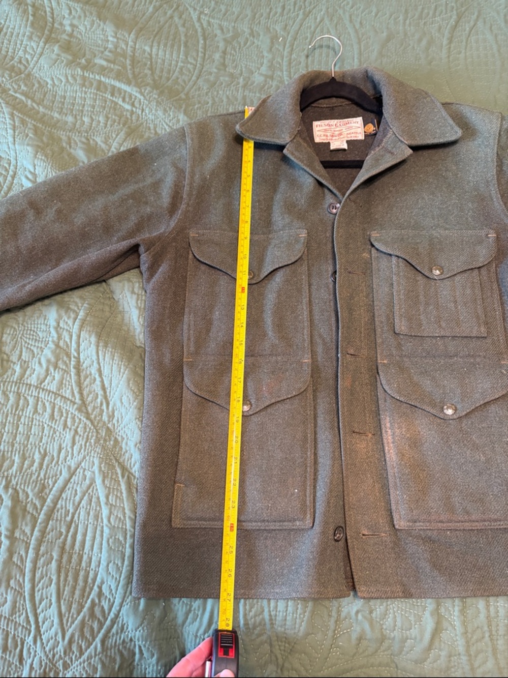 Vintage Filson mackinaw wool cruiser jacket - Picture 10 of 10